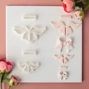 Bowknot Earrings Pendant Plastic Cutting Mould Soft Clay Cutter DIY Making Craft