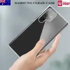 For Samsung S23 S22 S21 S20 FE Ultra S10 Note 20 slim Liquid crystal clear CASE