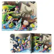New Wind Waker Characters THE LEGEND OF ZELDA BiFold Wallet Credit Card Billfold