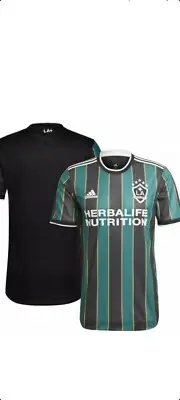 NWT Los Angeles Galaxy Adidas Climalite 2021 Authentic Gameday Jersey Mens Large