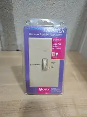 Lutron NSB Q-600PH -IV Ivory Light and Dimmer Switches NOS Single Pole Qoto New