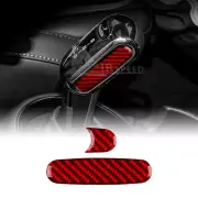Red Gear Shift Knob Cover Sticker Carbon Fiber For Mini F54 F55 F56 F57 F60 (for: Mini)