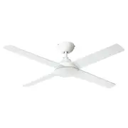 HPM 1200mm White 4 Blade Ceiling Fan