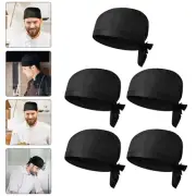 5 Pcs Chef Hat Custom Scrub Cap Men Hats Women's & Caps for