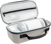 Travel Case Compatible with TheFreestyle Projector EVA Hard Shell Portable Carrying Storage Bag for Projector and Grey