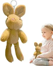 [Generic] Cute Keychains For Girls - Portable Cute Soft Bunny Rabbit Stuffed Animal,Small Stuffed Animals For Friends, Family, Valentine's Day, Easter, Special Occasion