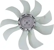Czomoizc 47430287 Radiator Fan Compatible with Case IH SR210 SR210B SR220 SR220B SR240 SR240B SR250 SR250B SV250 SV250B SV280 New.Holland C227 C232 C237 C238 C327 C332 C338 L221 L223 L225 Loaders