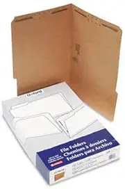 PFXFK312 - Kraft Folders with Two Fasteners