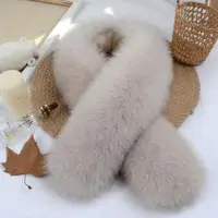 在飛比找ETMall東森購物網優惠-網紅狐貍毛女冬季韓版皮草圍巾