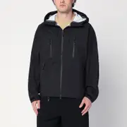 [Purple Mountain Observatory] Black zip jacket in nylon M Black