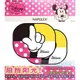 【★優洛帕-汽車用品★】NAPOLEX Disney 米妮 靜電吸附 靜電貼 側窗遮陽板 隔熱小圓弧 2入 MNC029