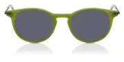 Men's Sunglasses - Oval Plastic Green Full Rim - SmartBuy Collection