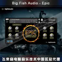 在飛比找露天拍賣優惠-一站採購~Big Fish Audio Epic:Cinem