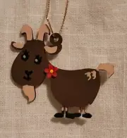 BILLY STRINGS-BMFS-GOAT ORNAMENT-FAN ART