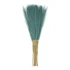 20pcs Dried Faux Pampas Grass 21" Artificial Pampas Grass Decor Blue Green