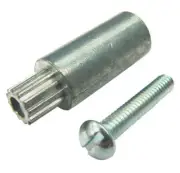 Barton Kramer 870C Silver Handle Extension for Mobile Homes 1 L in.