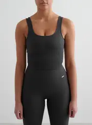[aim'n] Shadow Grey Ribbed Seamless Shaping Bralette