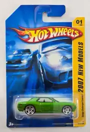 2007 HOT WHEELS NEW MODELS DODGE CHALLENGER CONCEPT-5 SPOKE WHEELS