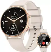 Smart Watches for Women [Make Call/Answer/400+Watch Face] Android & Iphone Compa