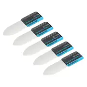 5 x Stainless Steel Metal Flat Curved Spudger 0.1mm Ultra Thin Pry Opening Tool