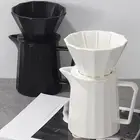 Coffee Filter Cup Set Hand Drip Coffee Pot for Office Coffee Shop Restaurant