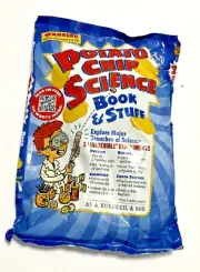 POTATO CHIP SCIENCE Explore Science w/ 29 Experiments/Book & Stuff SEALED