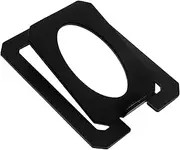 Heavy Duty Speaker Holder Tilted Metal Desktop Gaming Speaker Stand Racks for Desk Home Offices Conference Room Accessories