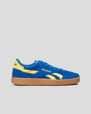 [Reebok] Reebok Women's Smash Edge Shoes in Optimumblue/Goldenhaze/Gum Size 2 2 Optimumblue/Goldenhaze/Gum
