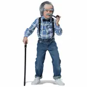 Little Old Man Grandpa 100 Days of School Book Week Child Boys Costume Kit