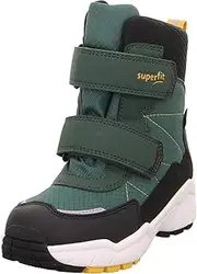 [Superfit] Boys' Culusuk 2.0 Warm Lined Gore-Tex Snow Boots, Green Black 7000, 27 EU Weit