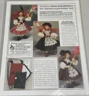 Vasalisa the Wise Cloth Doll Pattern by Melinda Small Paterson Smallworks UNCUT