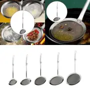 Oil Filter Strainer 80 Mesh Extra Fine Mesh Long Handle Multifunctional Food