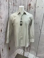 NWT Joseph Abboud White Striped Shirt Size 15 1/2 (M) TCC