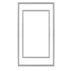 Kelvinator N500BD-R - Both Fridge and Freezer Seals