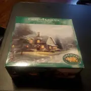 Thomas Kinkade “Moonlight Lane” 500 Piece Cork Puzzle No. 1128-1 [New] #10