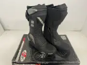 New Men's Joe Rocket Speedmaster 3.0 Leather Race Riding Boots - Black