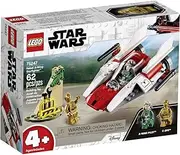 LEGO Star Wars Rebel A-Wing Starfighter Playset, 62 Pieces