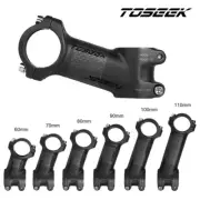 TOSEEK 31.8×60-100mm Carbon Road Bike Stem ±10/17/25/35º MTB 1-1/8" Threadless