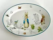 Beatrix Potter PETER RABBIT Oval Serving Platter 13.75" – NEW