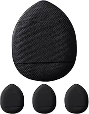 Mini Powder Puff Triangle Puff With Case,Round Puff,Reusable Finger Makeup Puff,Beauty Blender for Foundation Concealer Cosmetic Tool,Wet and Dry Powder Puff