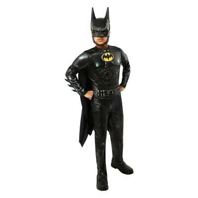Rubie’s DC The Flash Movie Batman Costume – Boys Medium 8 Keaton Halloween