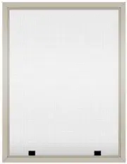 4 Pack - Window Screen Kit W/Aluminum Frame, Corners, Spline, Springs, Pull Tabs