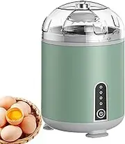 Electric Egg Spinner | 2-Speed Quiet Egg Mixer For Golden Boiled Eggs | Energy-Saving Kitchen Gadget For Ṡpinning Yolk And White Evenly, Breakfast Prep Tool