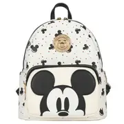 Disney Mickey Mouse Deluxe Mini Backpack - Black / White