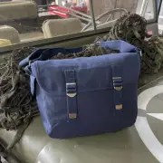 US Army Style Canvas Fighting Bag Shoulder Bag WWII Air Force USAAF Nam Blue