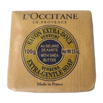 L'Occitane En Provence Shea Verbena Extra Gentle Vegetable Soap (3.5oz / 100g)