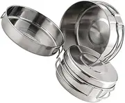 Kisangel Camping Cookware Set Stainless Steel Pot Pan Portable Camping Cooking Kit Plates Cups for Hiking