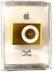 APPLE iPOD SHUFFLE 1GB Gold MC167LL/A Model A1204 BRAND NEW! VINTAGE!