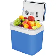 Advwin 24L Car Fridge Compact Electric Portable Fridge, Blue