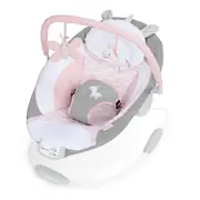 Ingenuity Baby/Infant/Newborn Bouncer/Rocker Chair/Seat 0-6m w/ Toys Audrey Pink